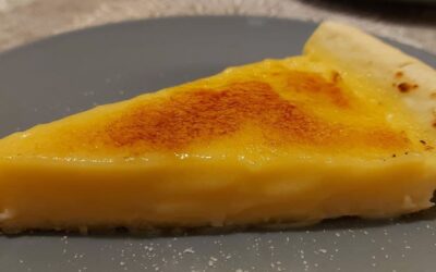 Tarta de crema de limón